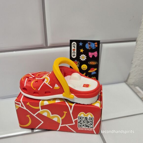 New 2024 McDonald's Happy Meal Mini Crocs Keychain - Lot Of 3 - Picture 6 of 7